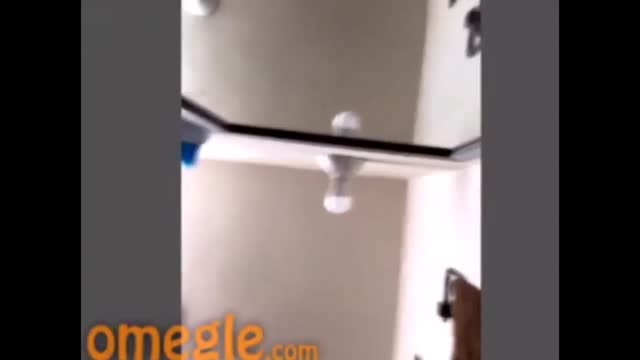 [Omegle🔊] Latina Teen Bates & Goes Doggy